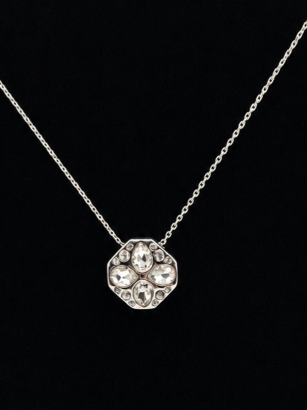 Lia Sophia Crystal Statement Necklace
